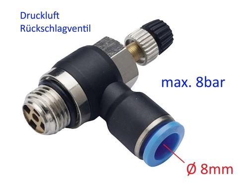 8mm druckluft pneumatik - Ø,