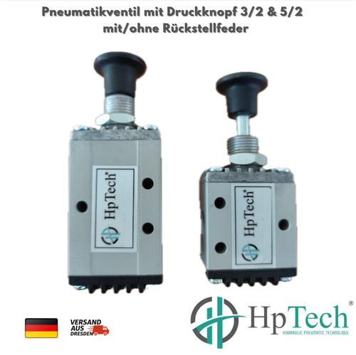 Pneumatikventil mit druckknopf - pneumatikventil,