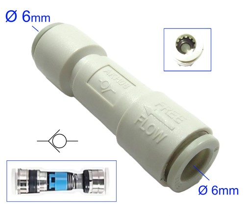 6mm rückschlagventil - Ø,