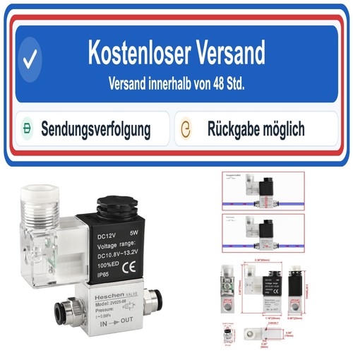 Heschen pneumatik magnetventil - pneumatik,