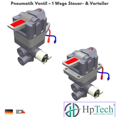 Pneumatik ventil 1 wege - pneumatik,