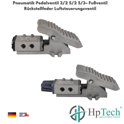 Pneumatik pedalventil 5 2 - pedalventil, 5/2